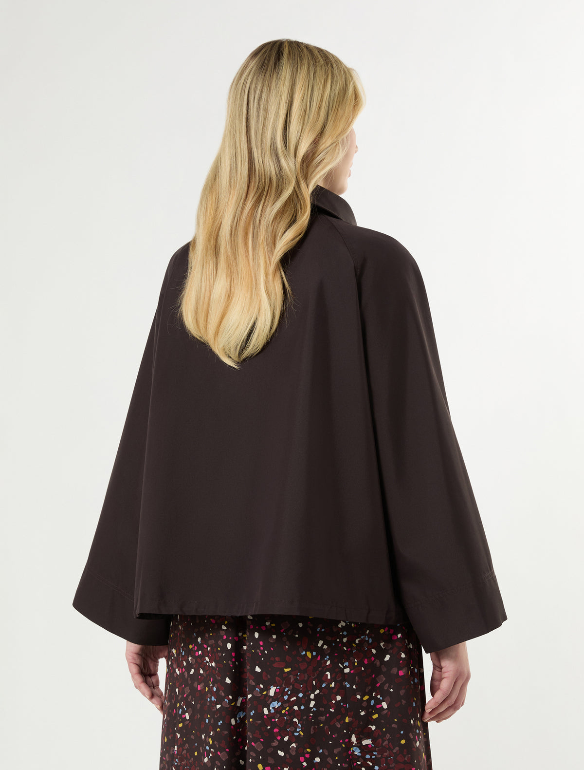 Marina Rinaldi Water-Repellent Twill Raincoat