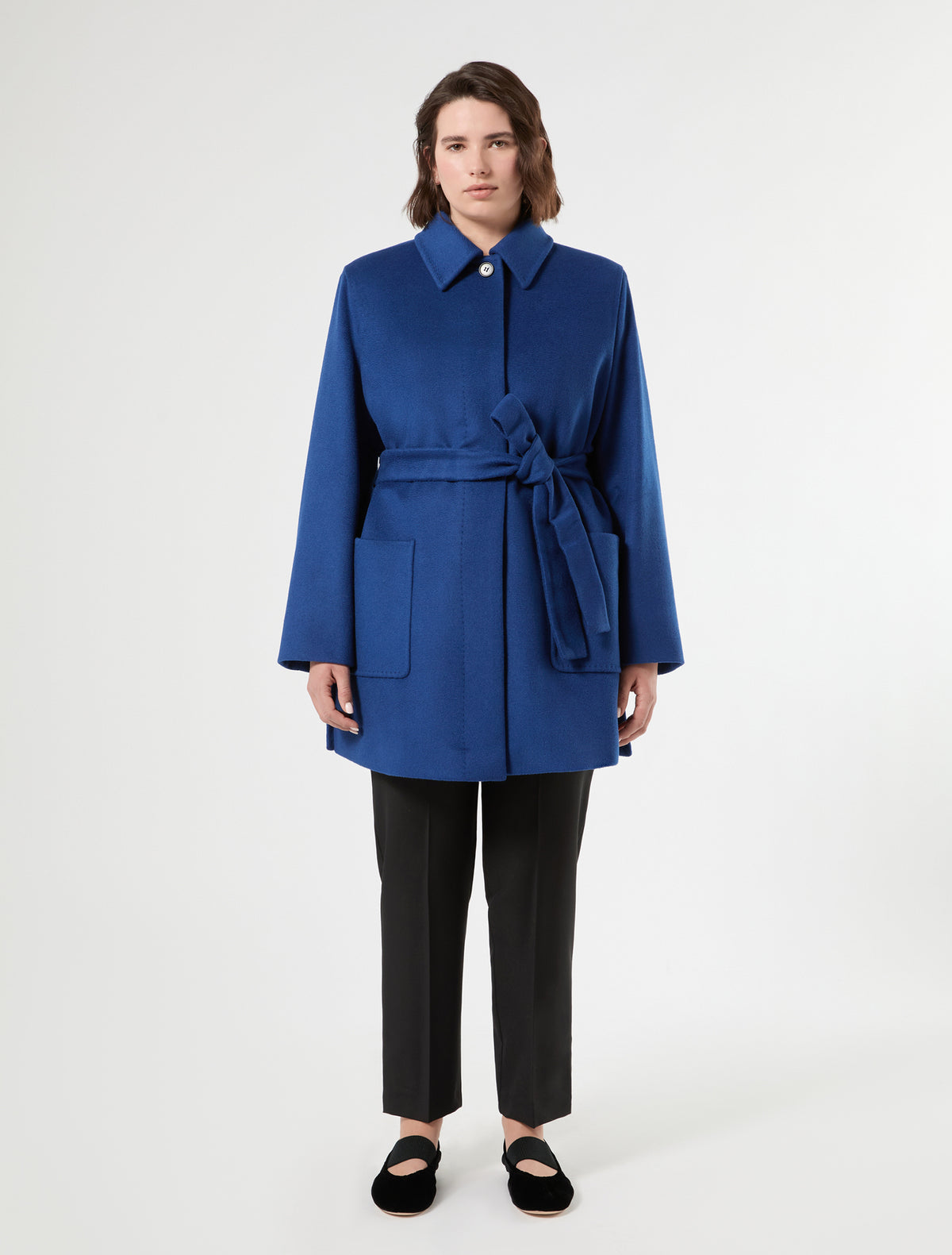Marina Rinaldi Heavy Wool Broadcloth Jacket