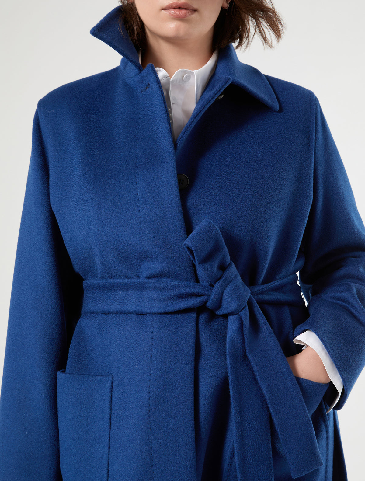 Marina Rinaldi Heavy Wool Broadcloth Jacket