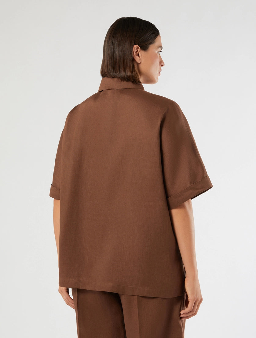 Marina Rinaldi Linen canvas shirt