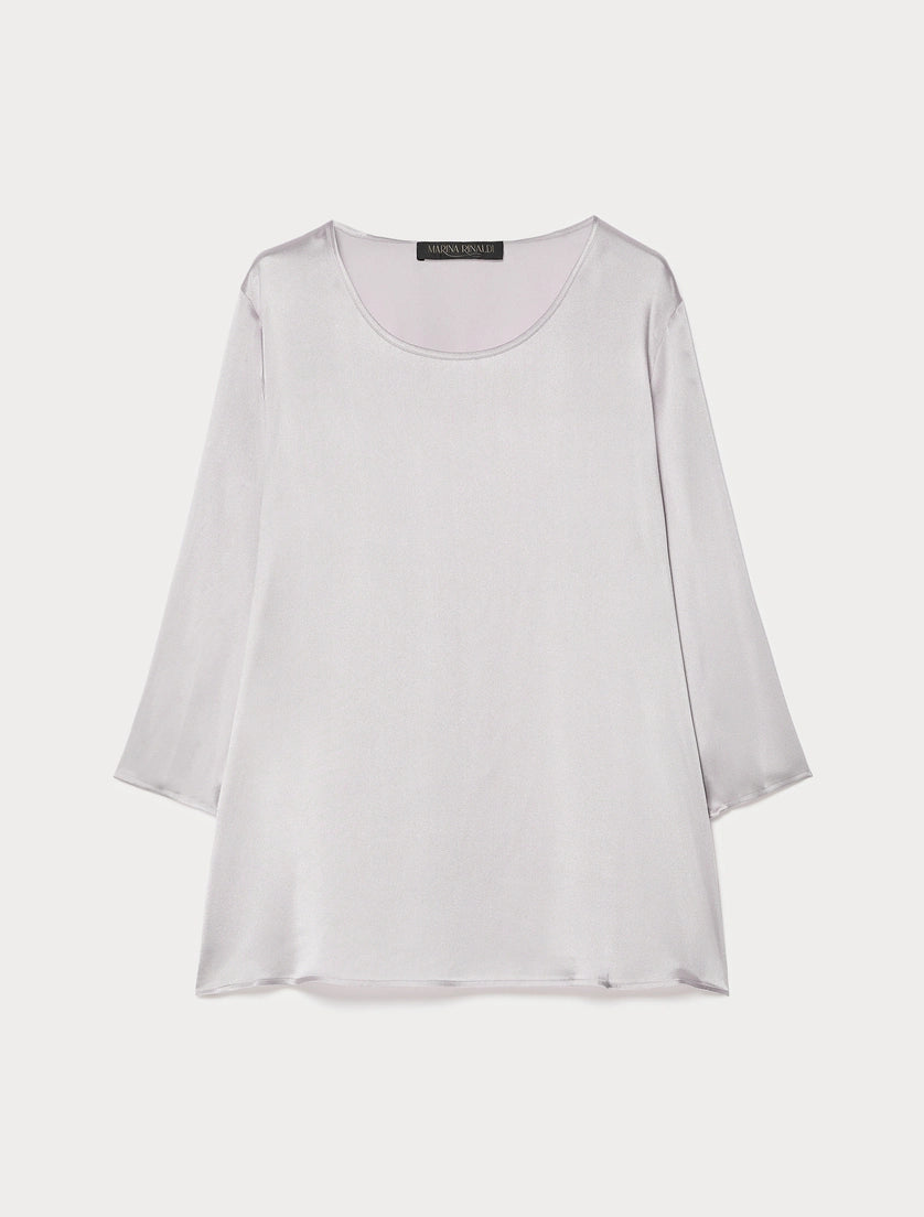 Marina Rinaldi Lightweight satin blouse