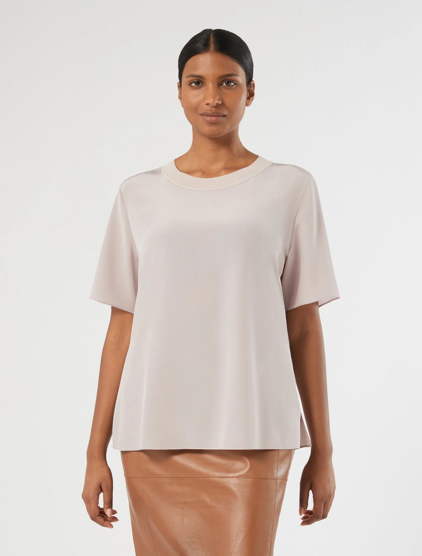 Marina Rinaldi Silk crepe de chine blouse