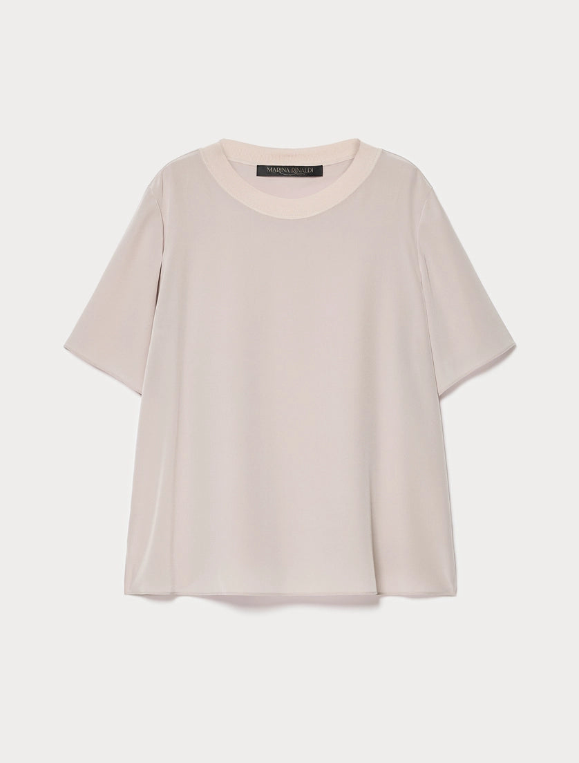 Marina Rinaldi Silk crepe de chine blouse