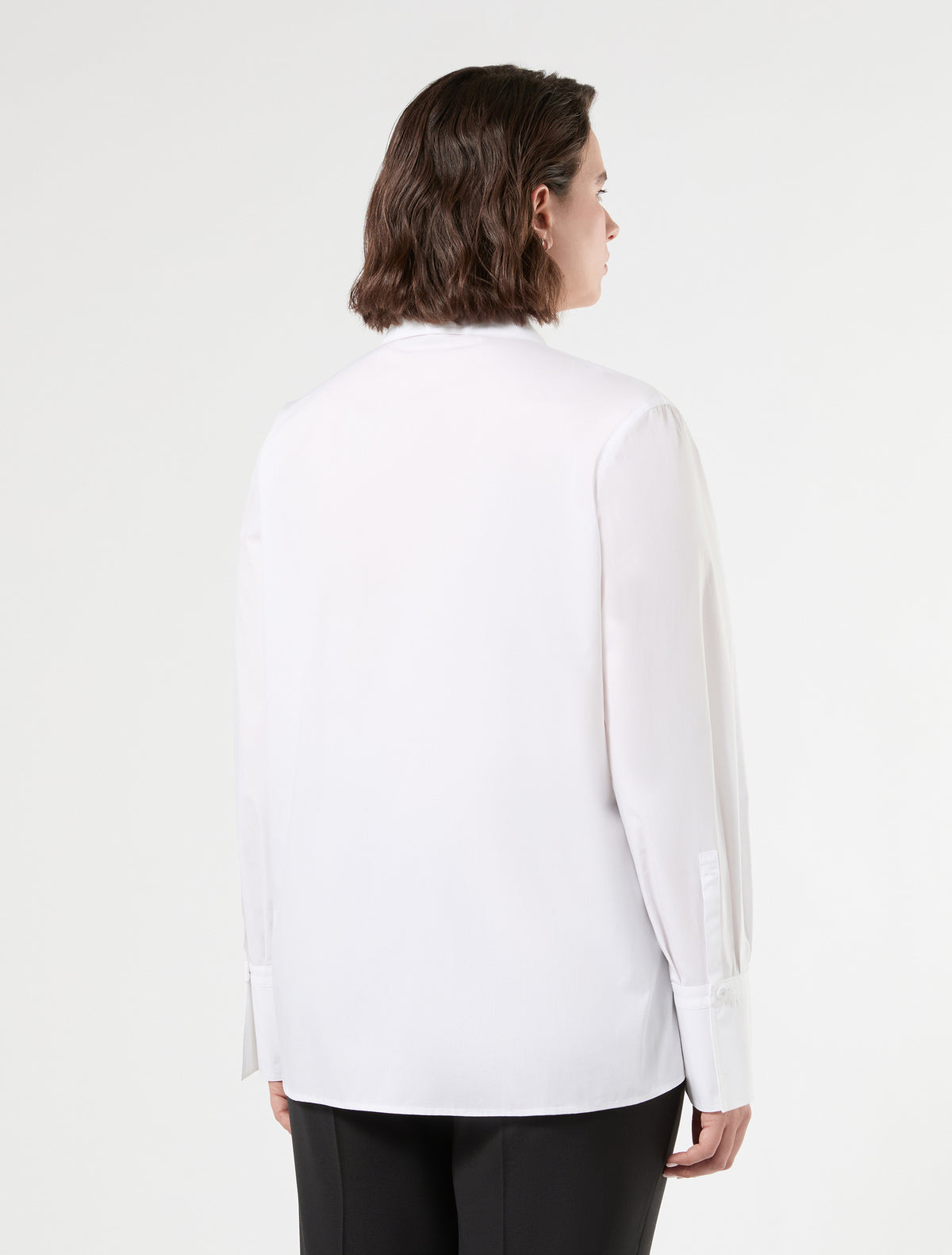 Marina Rinaldi Embroidered Poplin Shirt