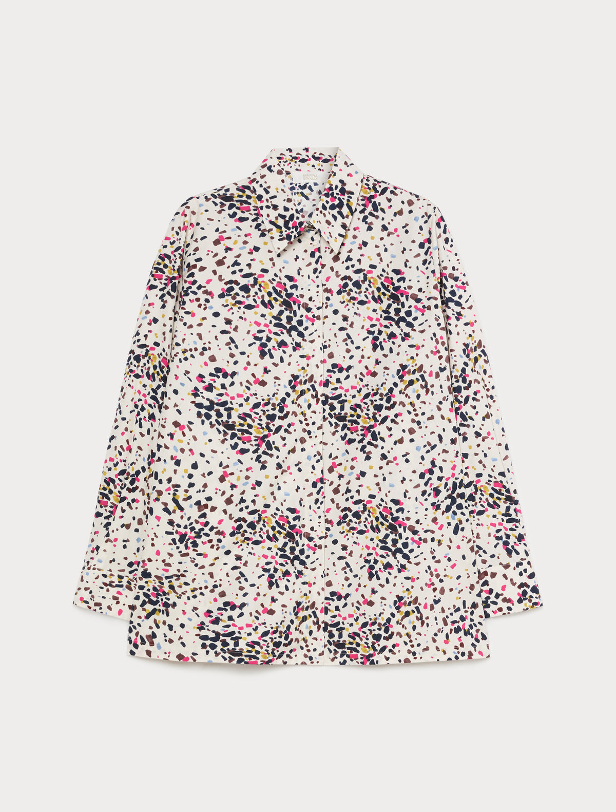 Marina Rinaldi Printed Poplin Shirt