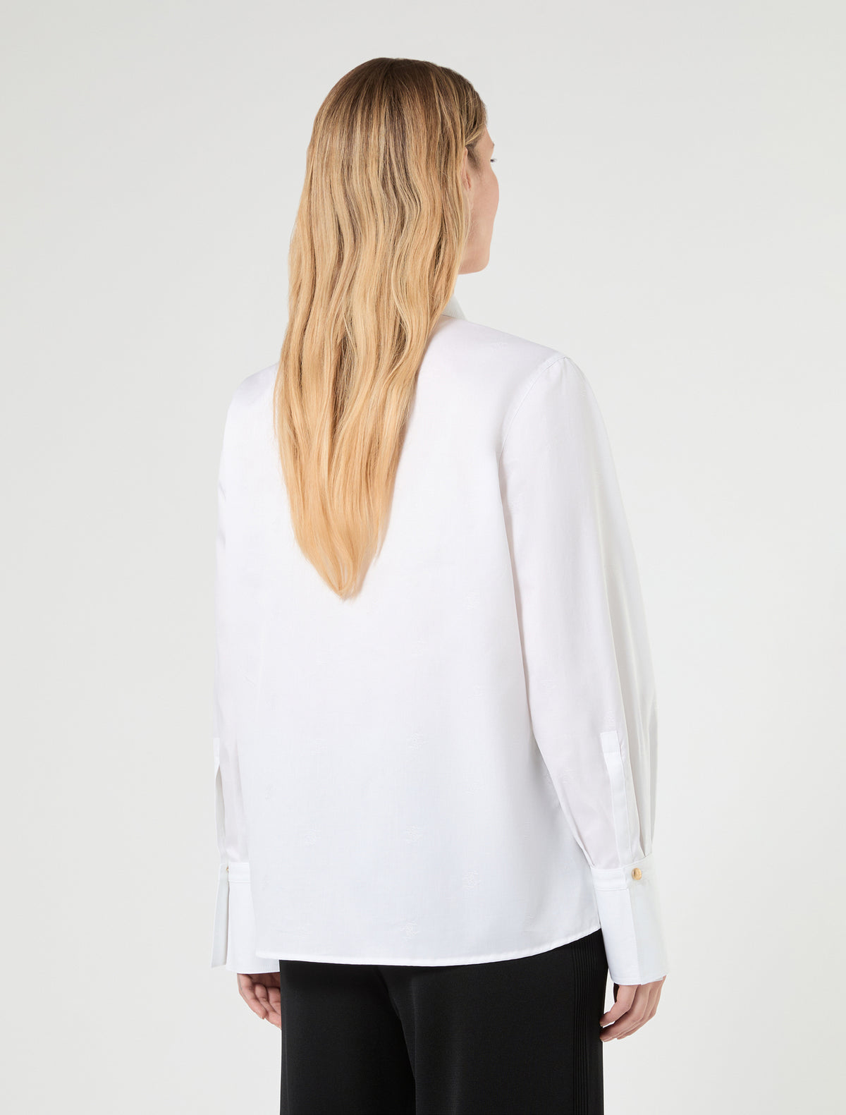 Marina Rinaldi Jacquard Poplin Shirt