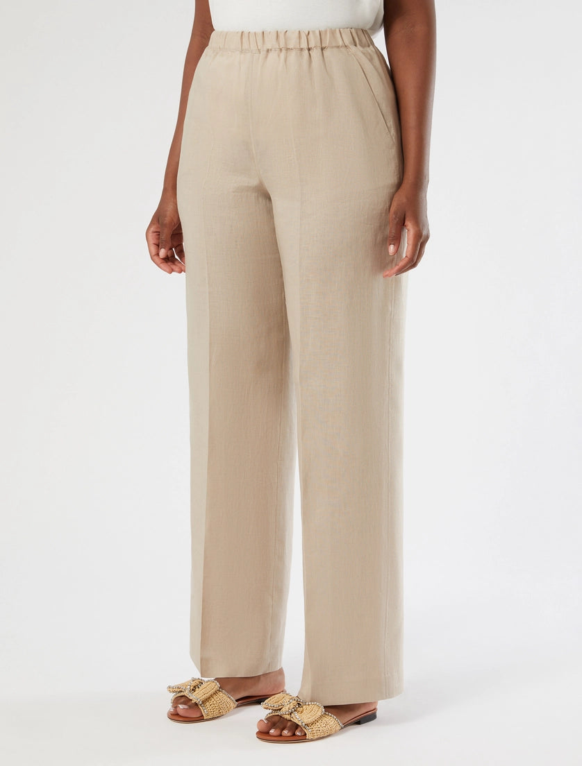 Marina Rinaldi Linen canvas trousers