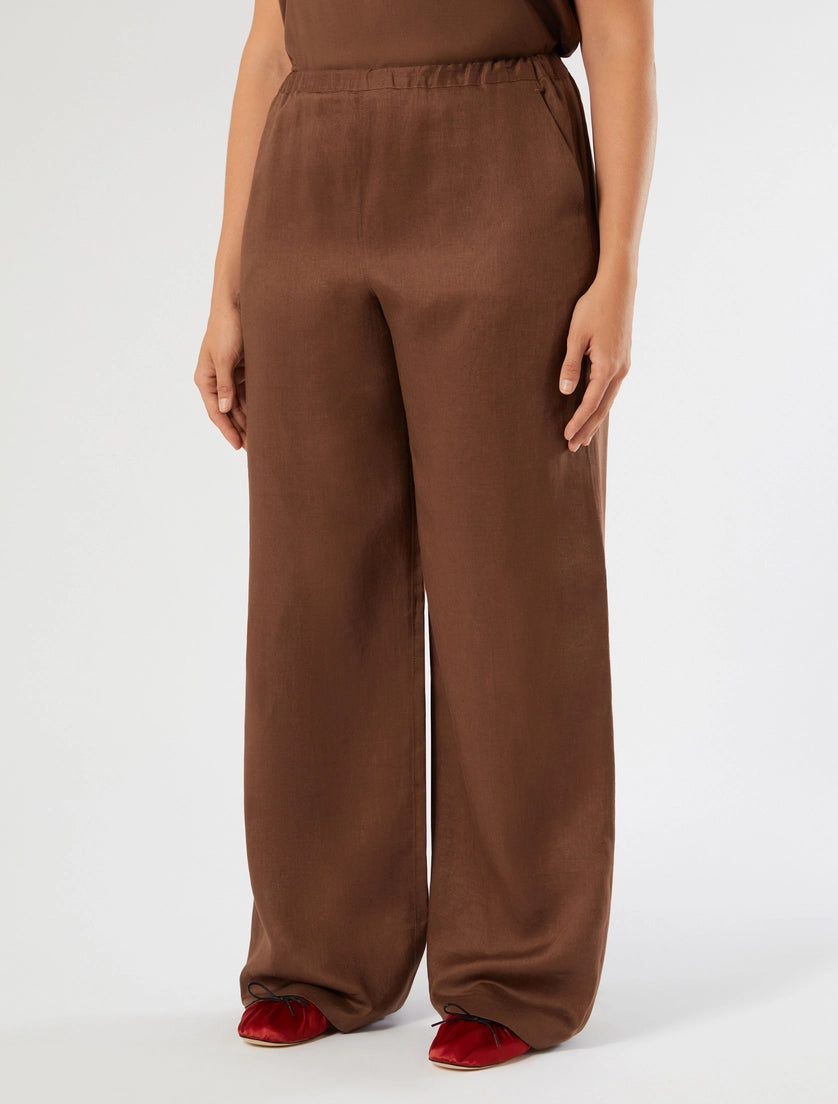 Marina Rinaldi Linen canvas trousers