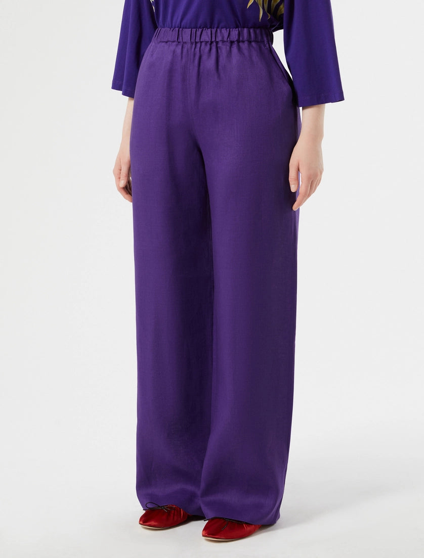 Marina Rinaldi Linen canvas trousers