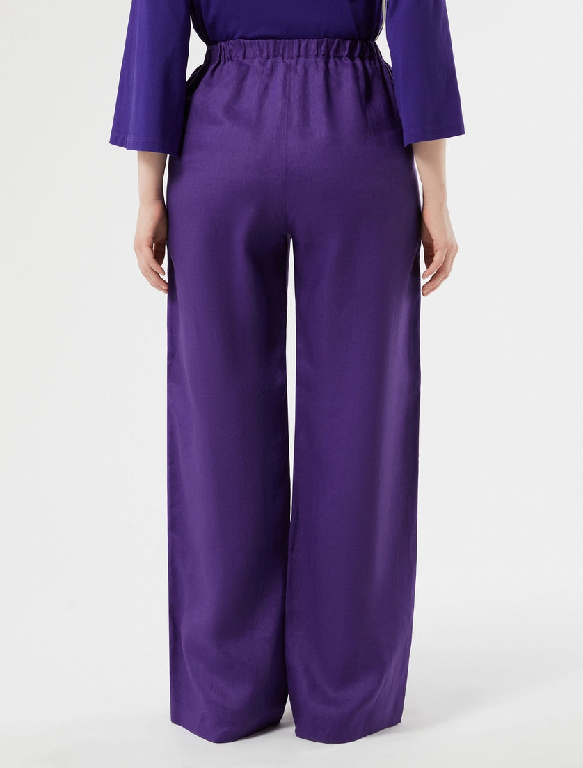 Marina Rinaldi Linen canvas trousers