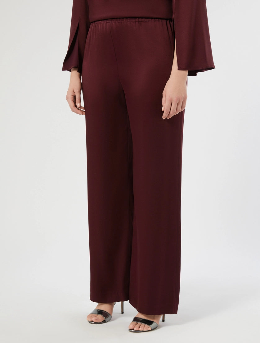 Marina Rinaldi Shiny frisottino trousers