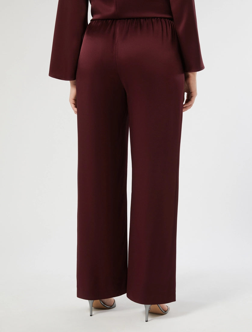 Marina Rinaldi Shiny frisottino trousers