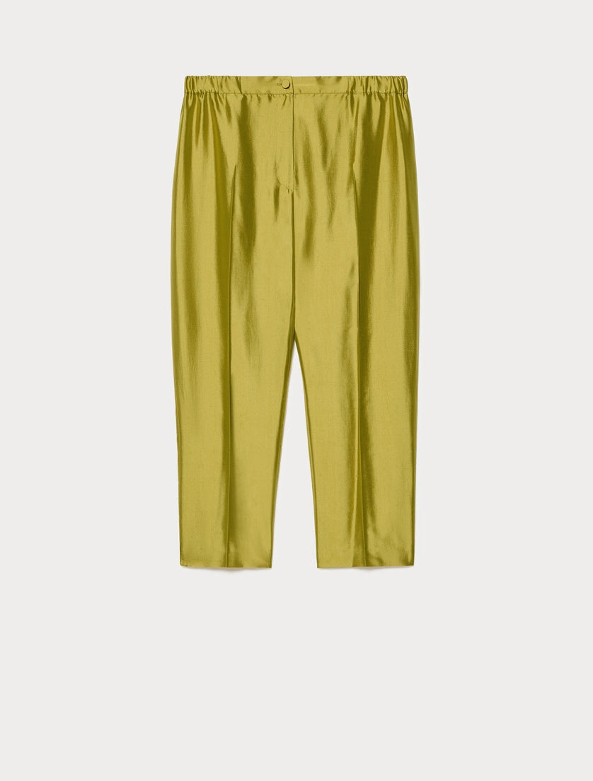 Marina Rinaldi Silk shantung trousers