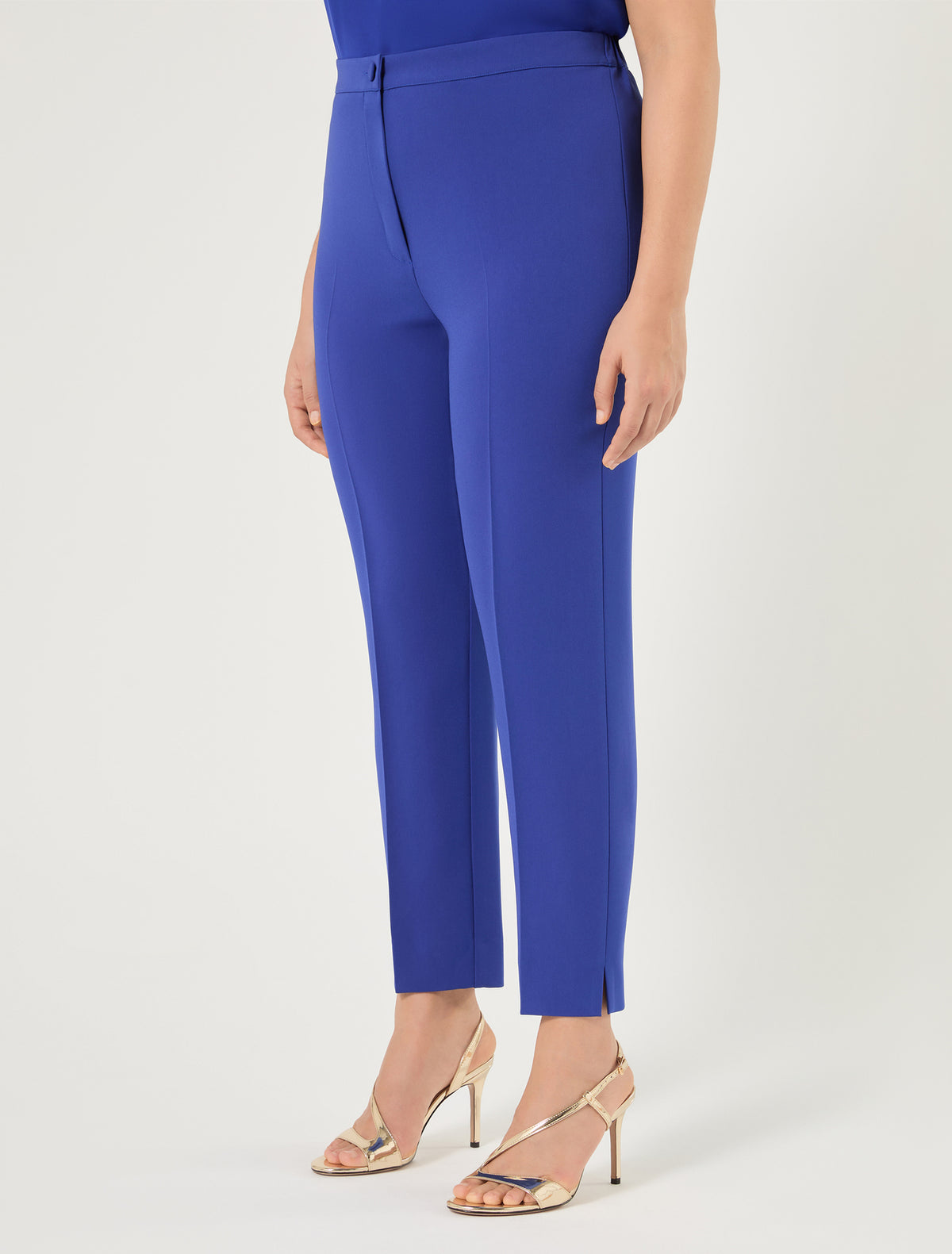 Marina Rinaldi Slim-Fit Cady Trousers