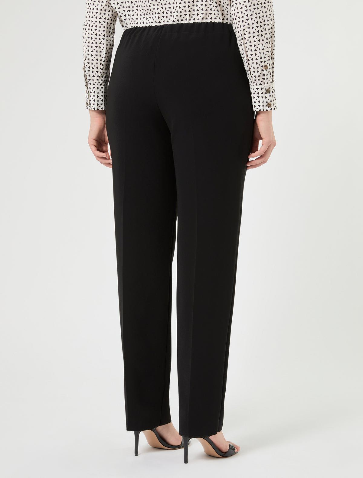 Marina Rinaldi Straight-Fit Cady Trousers