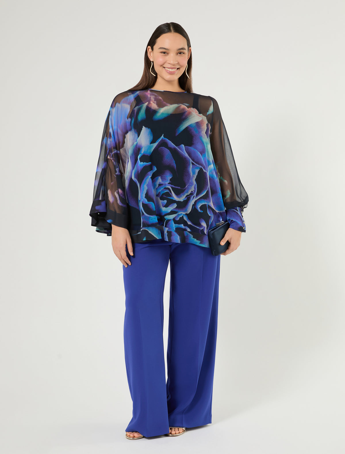Marina Rinaldi Wide-Fit Cady Trousers