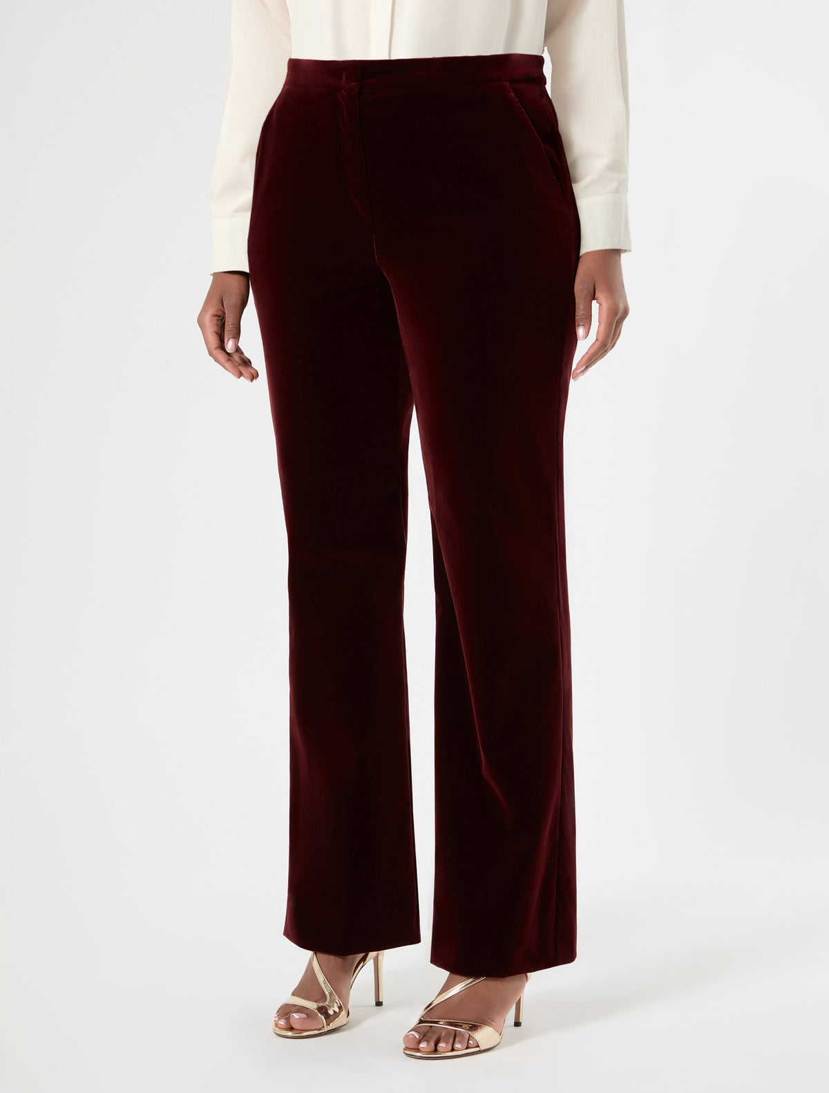 Marina Rinaldi Velvet Trousers