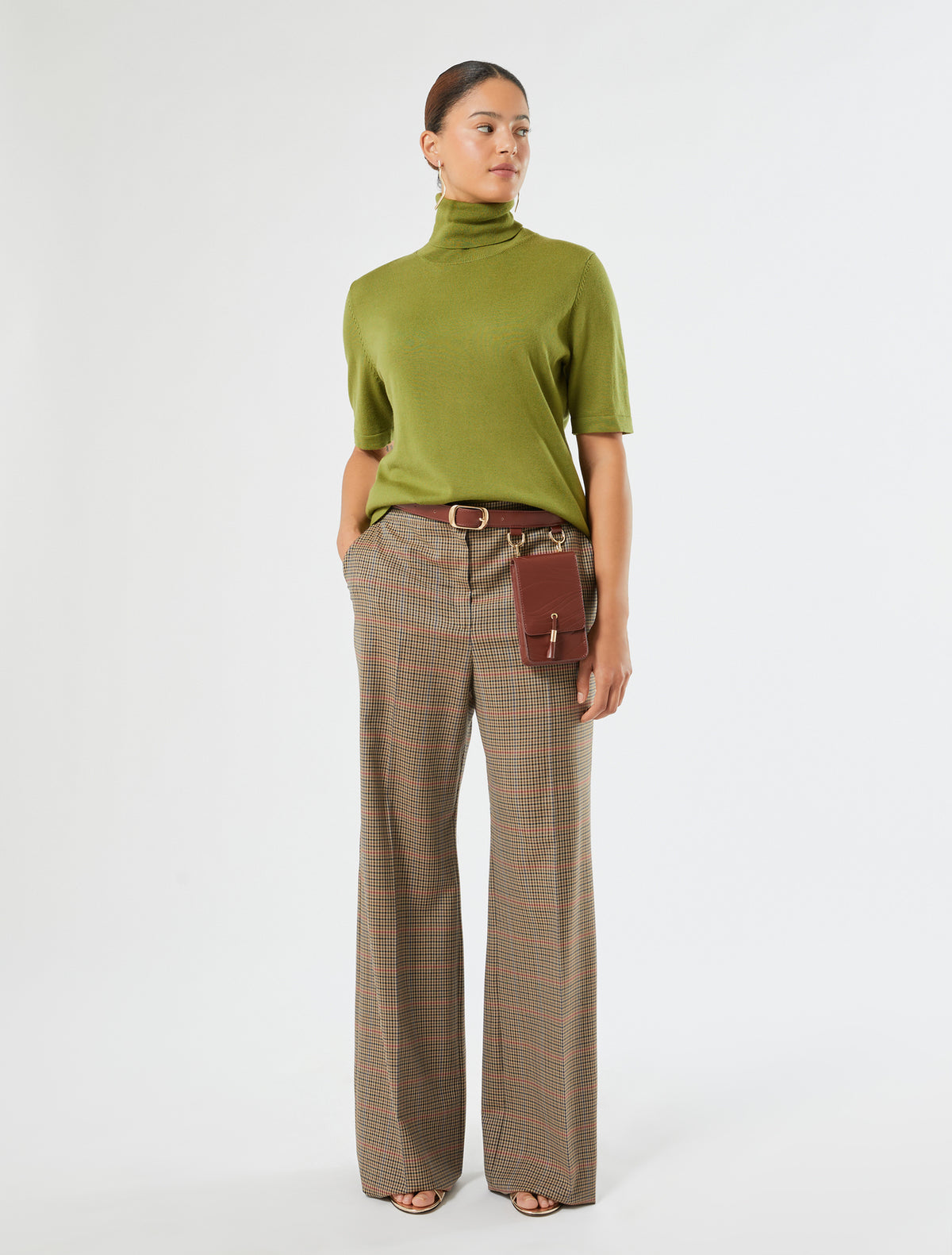 Marina Rinaldi Stretch Wool Trousers