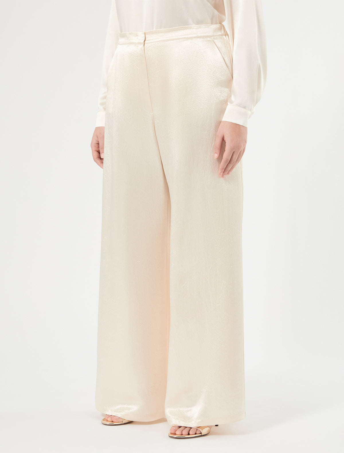 Marina Rinaldi Envers Satin Trousers