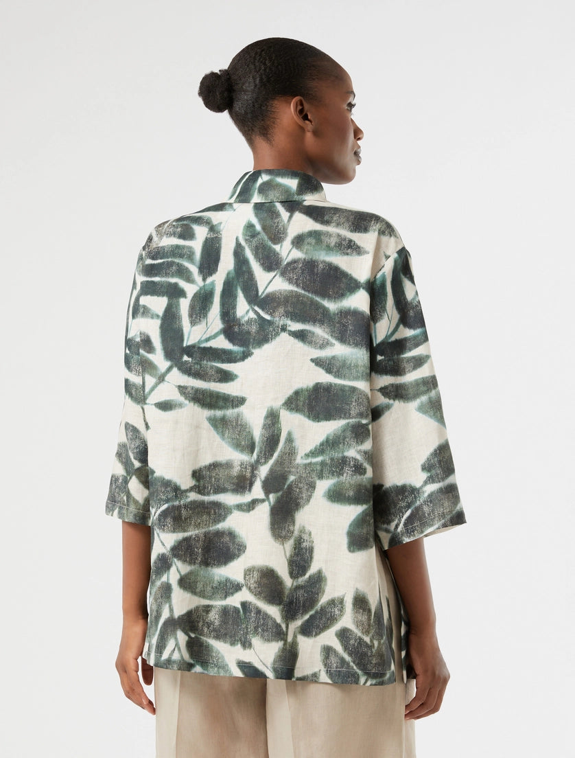 Marina Rinaldi Linen canvas tunic