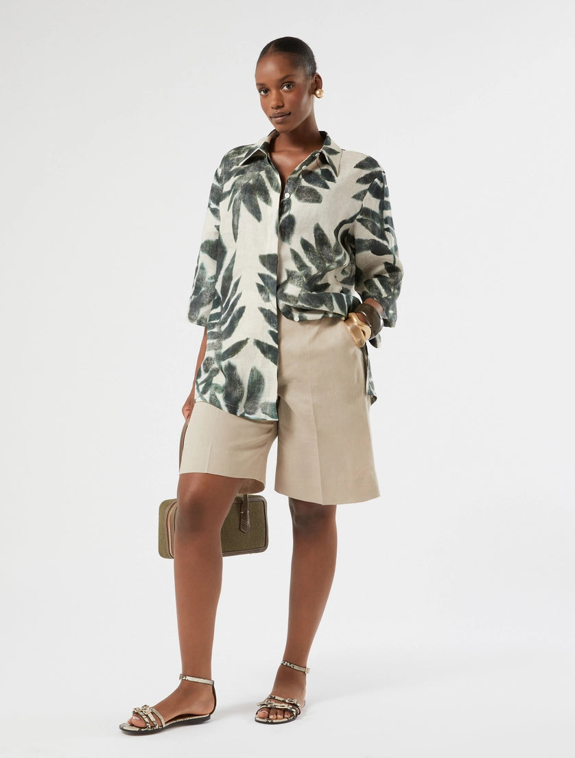 Marina Rinaldi Linen canvas tunic