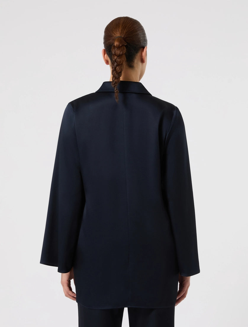 Marina Rinaldi Crepe envers satin tunic