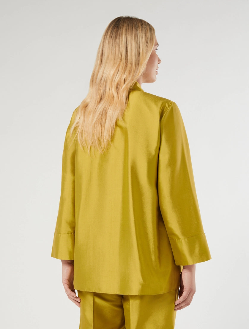 Marina Rinaldi Silk shantung tunic