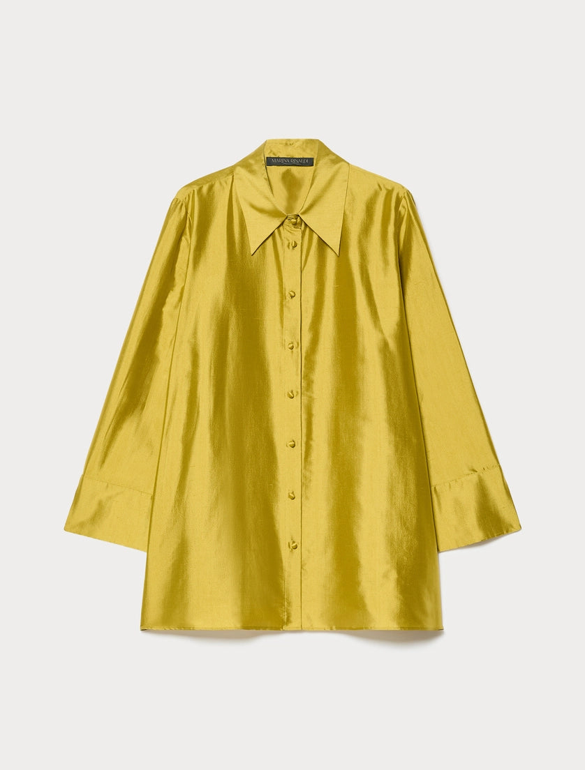 Marina Rinaldi Silk shantung tunic