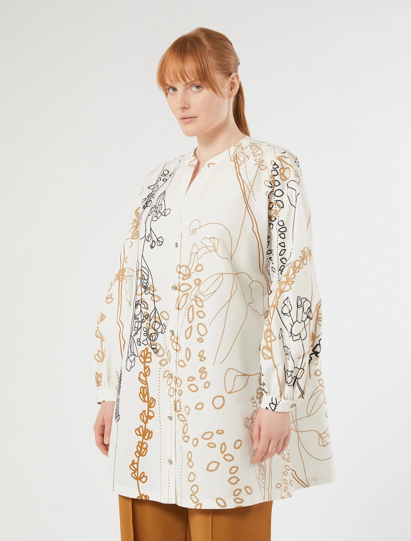 Marina Rinaldi Cotton poplin tunic