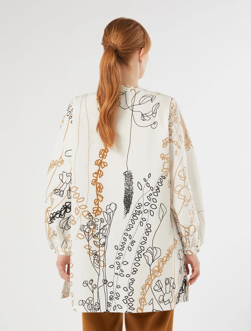 Marina Rinaldi Cotton poplin tunic