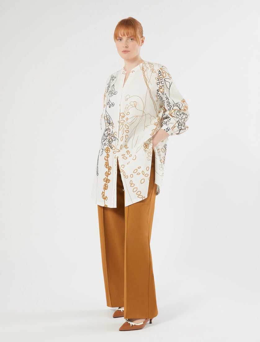 Marina Rinaldi Cotton poplin tunic