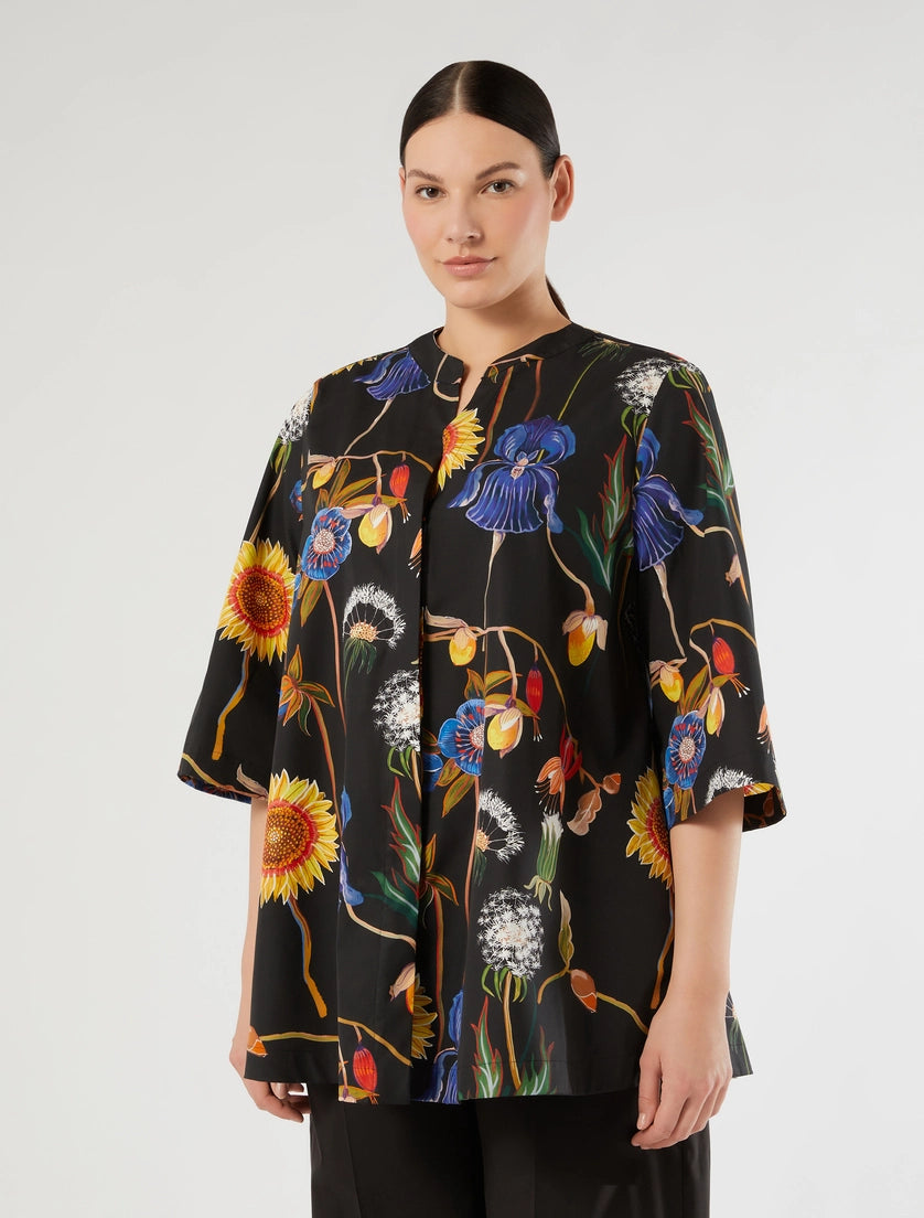 Marina Rinaldi Cotton poplin tunic