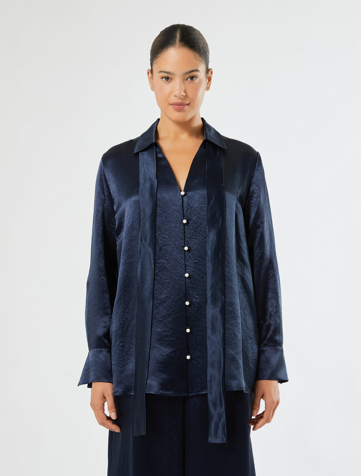 Marina Rinaldi Envers Satin Tunic