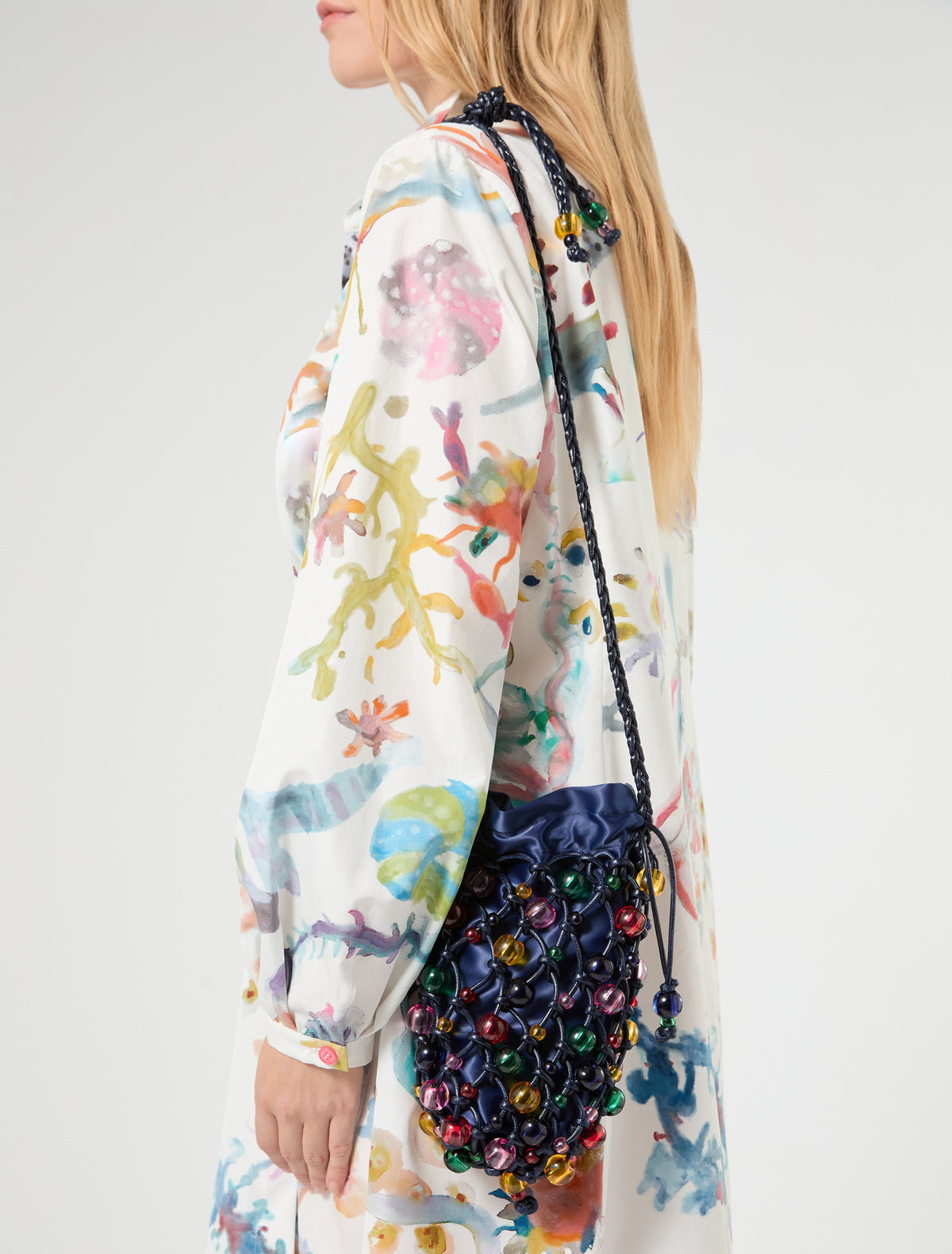 Marina Rinaldi Poplin Print Dress