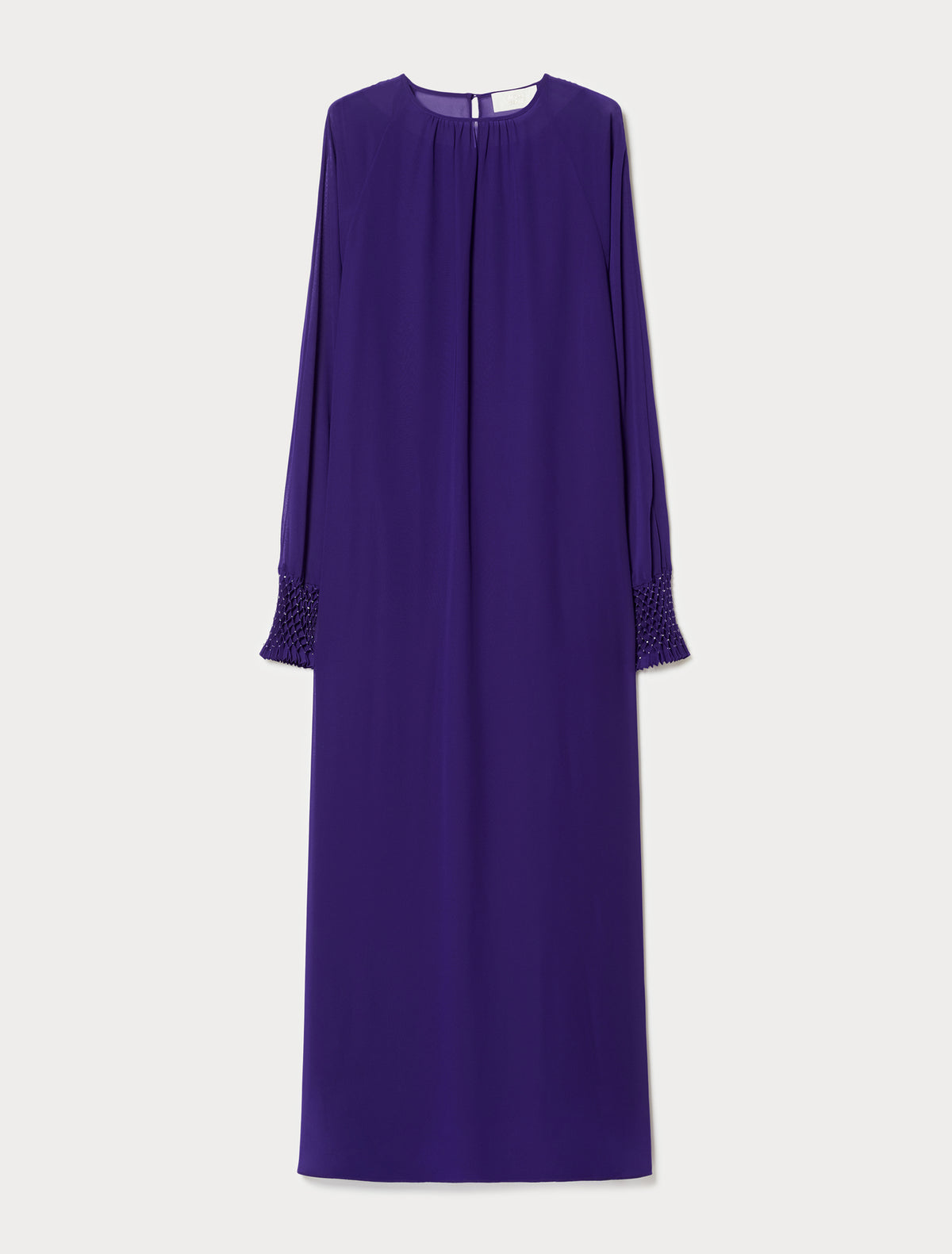 Marina Rinaldi Embroidered Georgette Dress