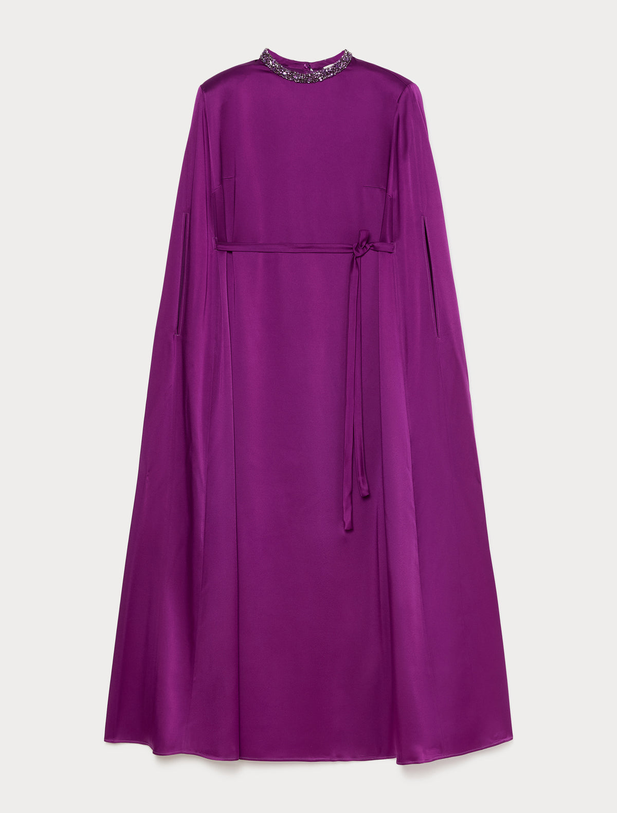 Marina Rinaldi Shiny Envers Satin Dress