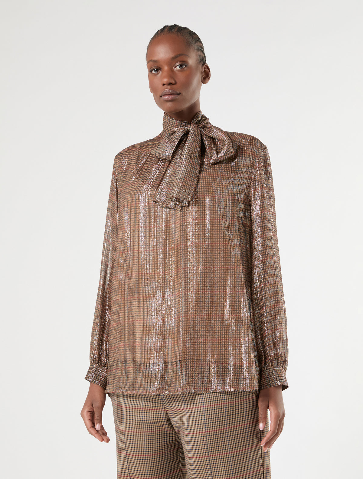 Marina Rinaldi Silk Georgette Tunic