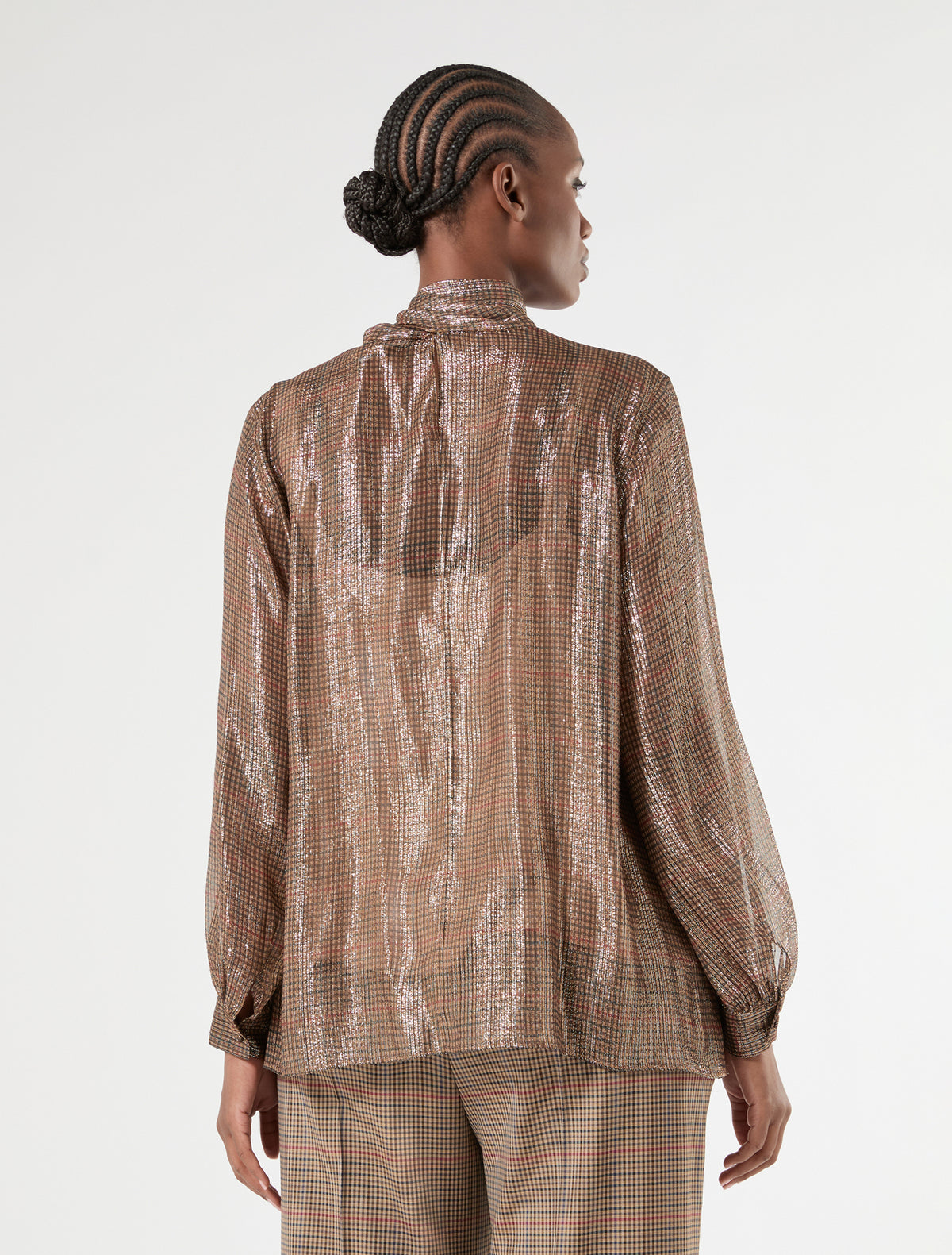 Marina Rinaldi Silk Georgette Tunic