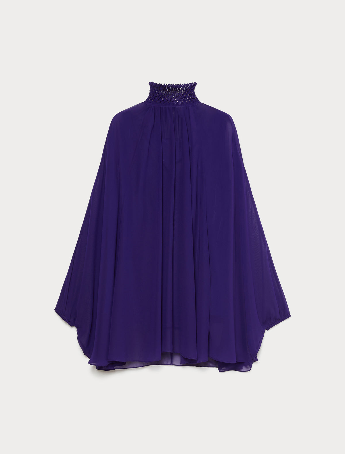 Marina Rinaldi Embroidered Georgette Blouse