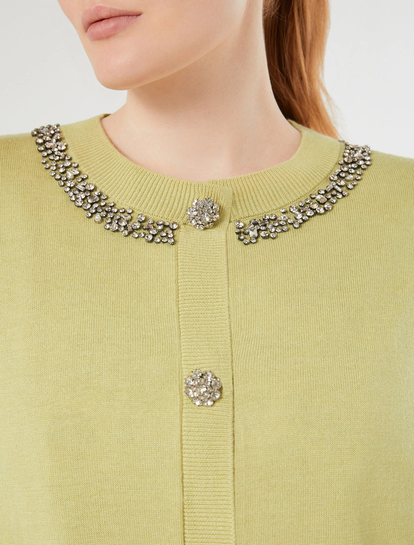 Marina Rinaldi Silk and cashmere cardigan