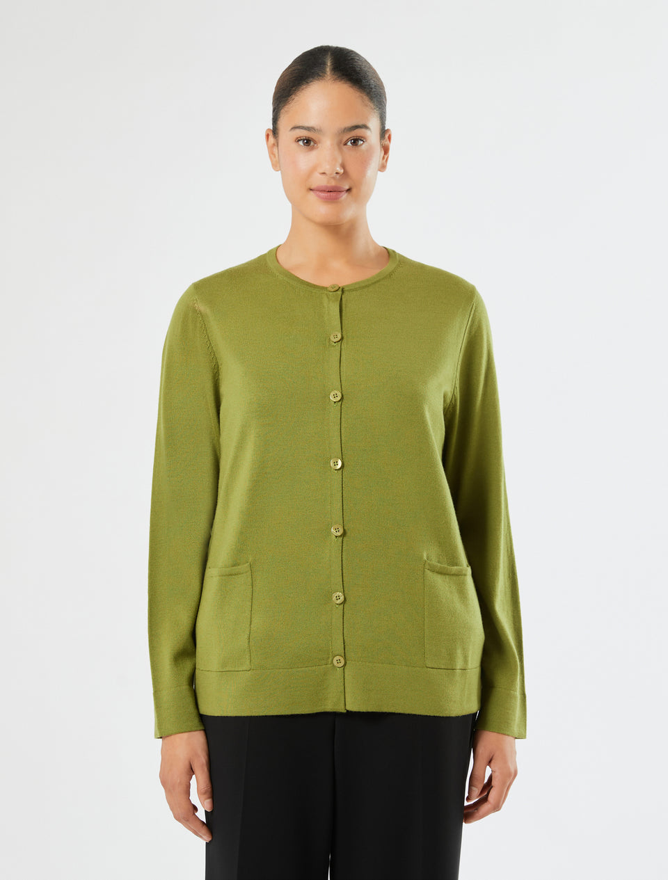 Marina Rinaldi Wool Cardigan