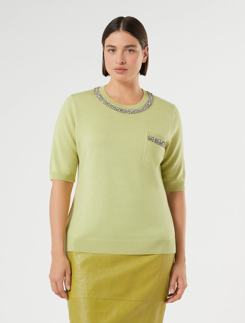 Marina Rinaldi Silk and cashmere sweater