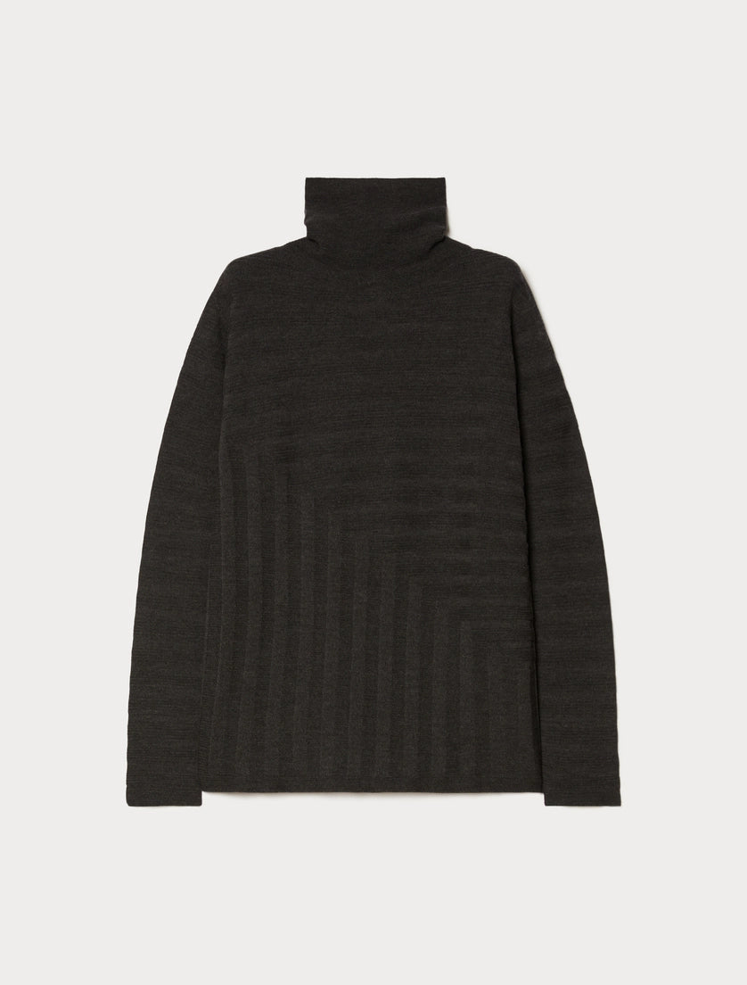 Marina Rinaldi Pure wool polo-neck sweater