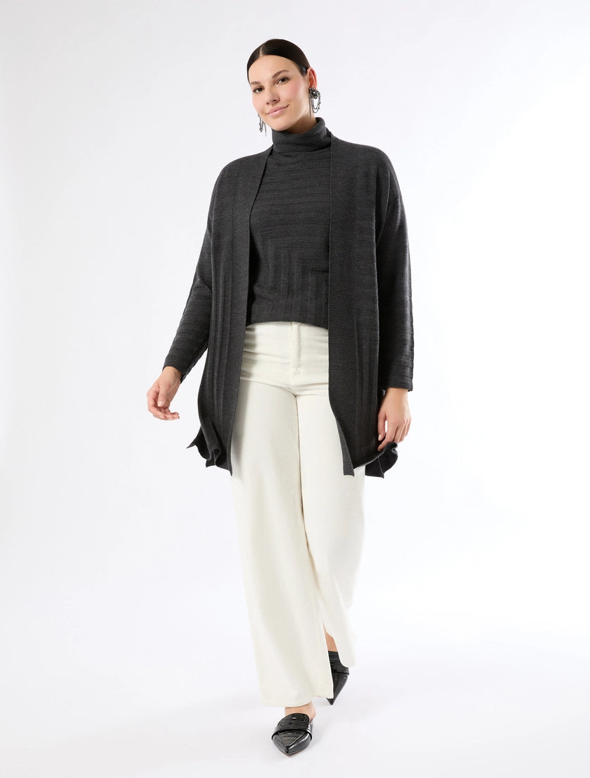 Marina Rinaldi Pure wool polo-neck sweater