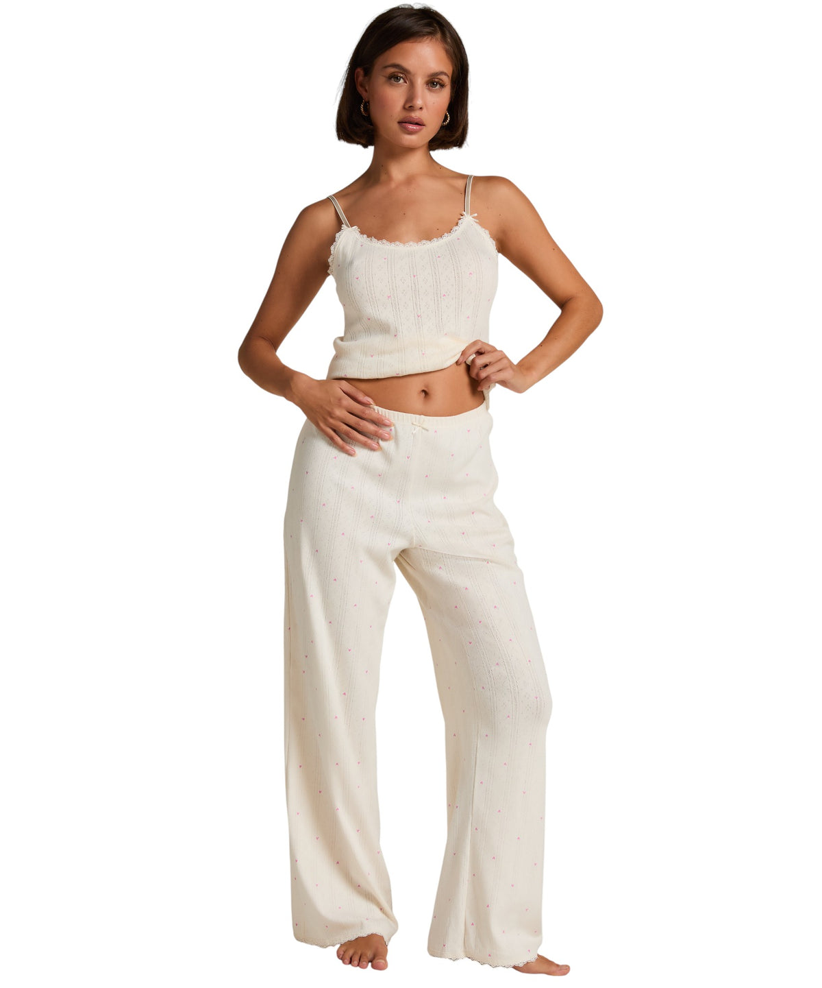 HUNKEMÖLLER PANT POINTELLE HEARTS