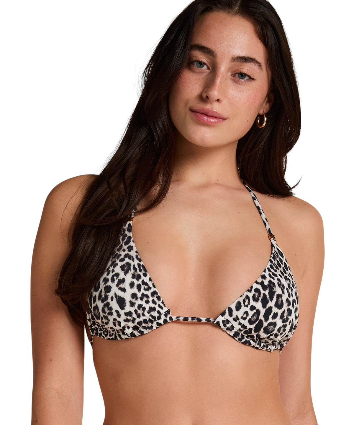 HUNKEMÖLLER Triangle Bikini Top Leopard