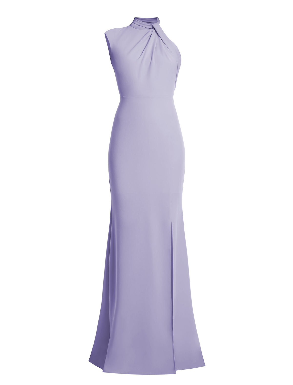 BCBGMAXAZARIA Drape Neck Gown