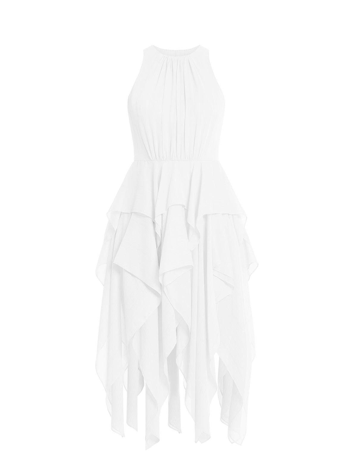 BCBGMAXAZARIA Ruffle Skirt Dress