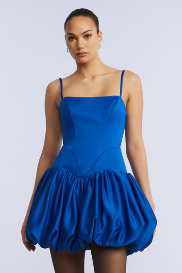 BCBGMAXAZARIA BUBBLE MINI DRESS