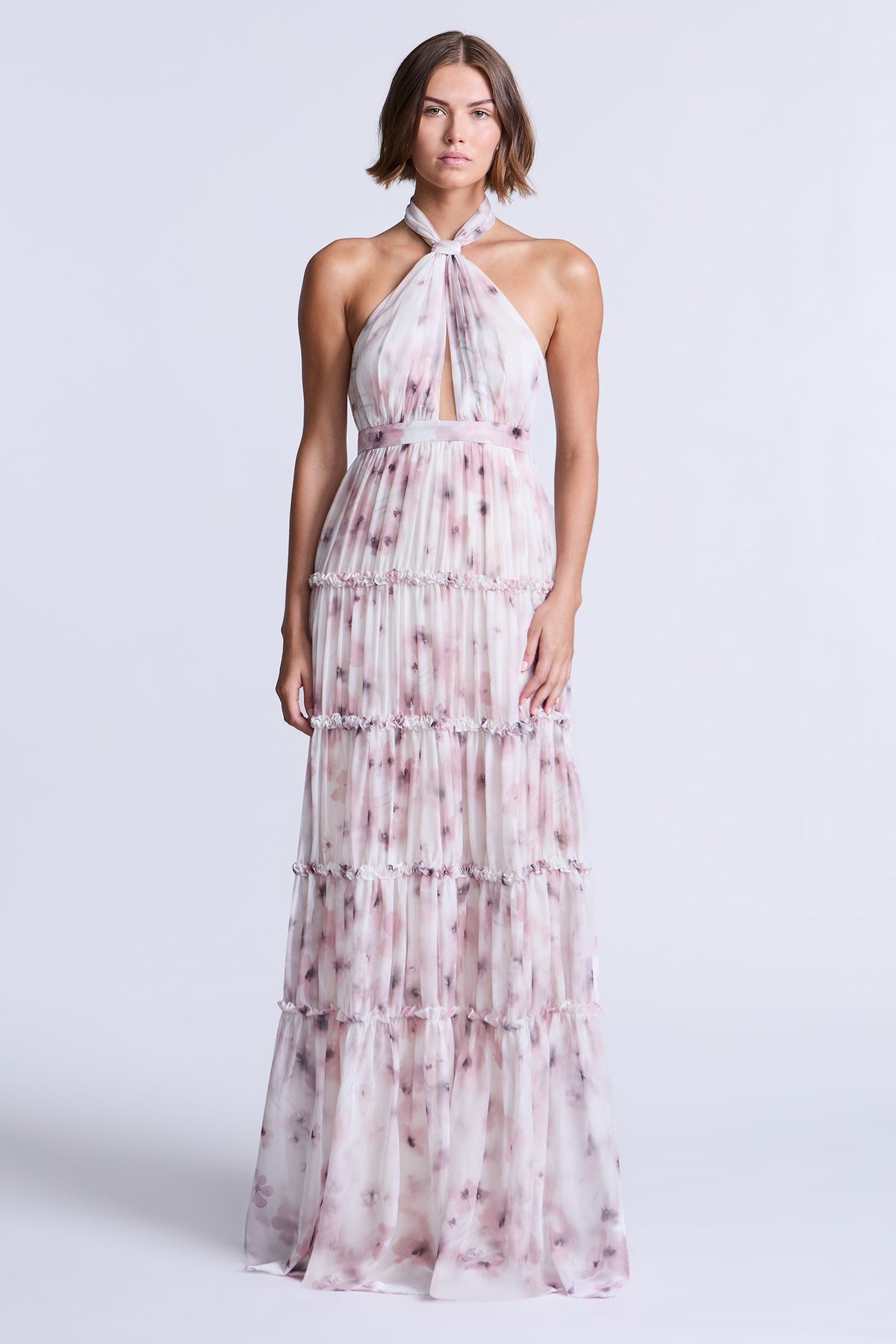 BCBGMAXAZARIA Sabrina Printed Dress